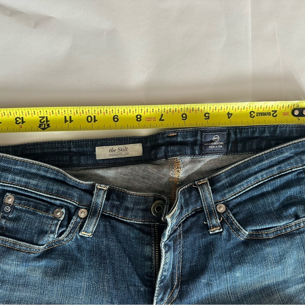 AG Adriano Goldschmied Cigarette Leg Stilt Slim Jeans